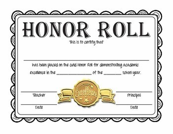 honor roll